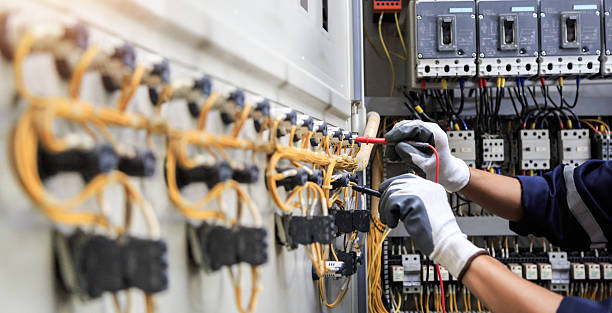 Professional Electrical Panel Upgrade technician working in Clymer, PA